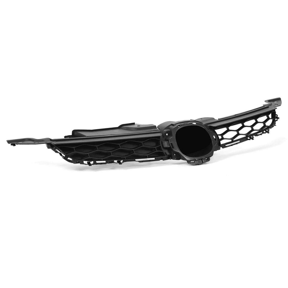Front Bumper Upper+Lower Grille for Mazda CX-7 (2010–2012) - Black/Chrome