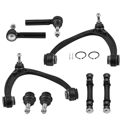 Front Upper Control Arms Tie Rods for Silverado Sierra 1500 Escalade (2007–2013)