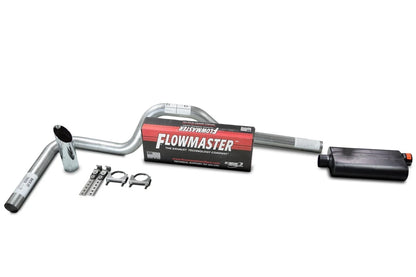 3" Flowmaster Exhaust Kit with Slash Tip for 1987-1997 Ford F-150