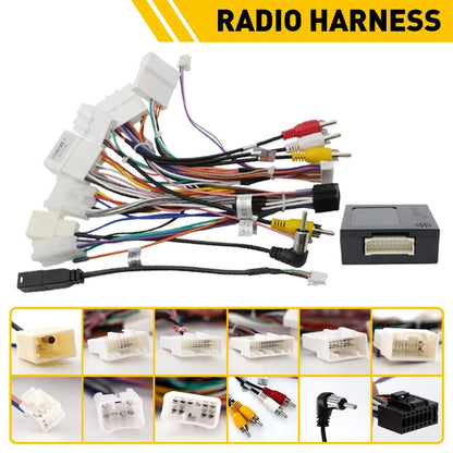 JBL AMP Supported Power Harness Cable Adapter for Toyota Stereo