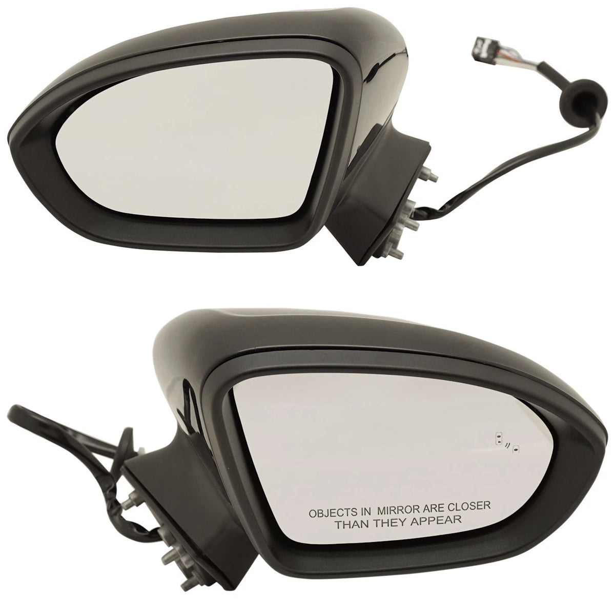 Set of 2 Heated Mirrors for Chevy Cruze (2011–2016)