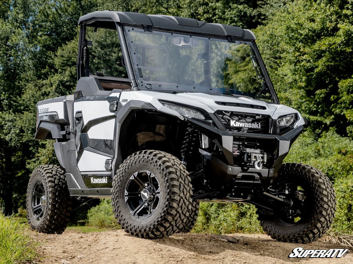 Scratch-Resistant Windshield Flip for Kawasaki Ridge
