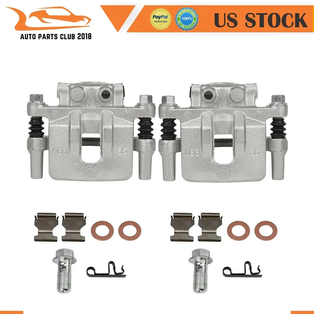 Brake Calipers Set w/ Bracket for 2011-2014 Chrysler 200
