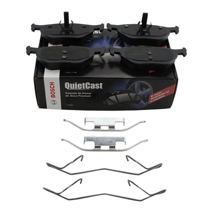 Rear Ceramic Brake Pads Set of 4 for BMW E36 E46 Saab 9-5 by Bosch (1992–2006)