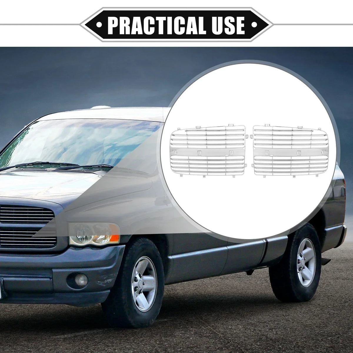 Grille Assembly Front for Dodge Ram 3500 (2003-2005)