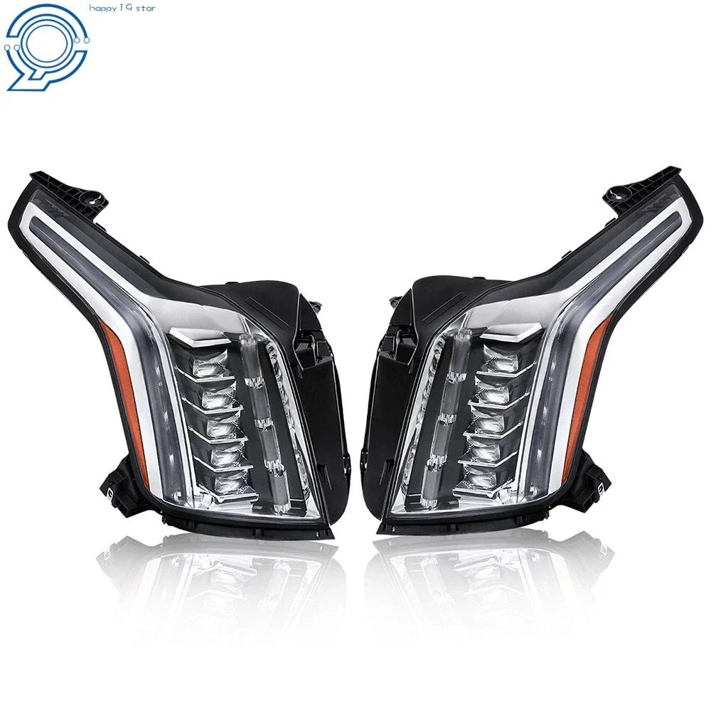 Clear Lens LED Headlights for Cadillac Escalade (2015–2020) - Right & Left