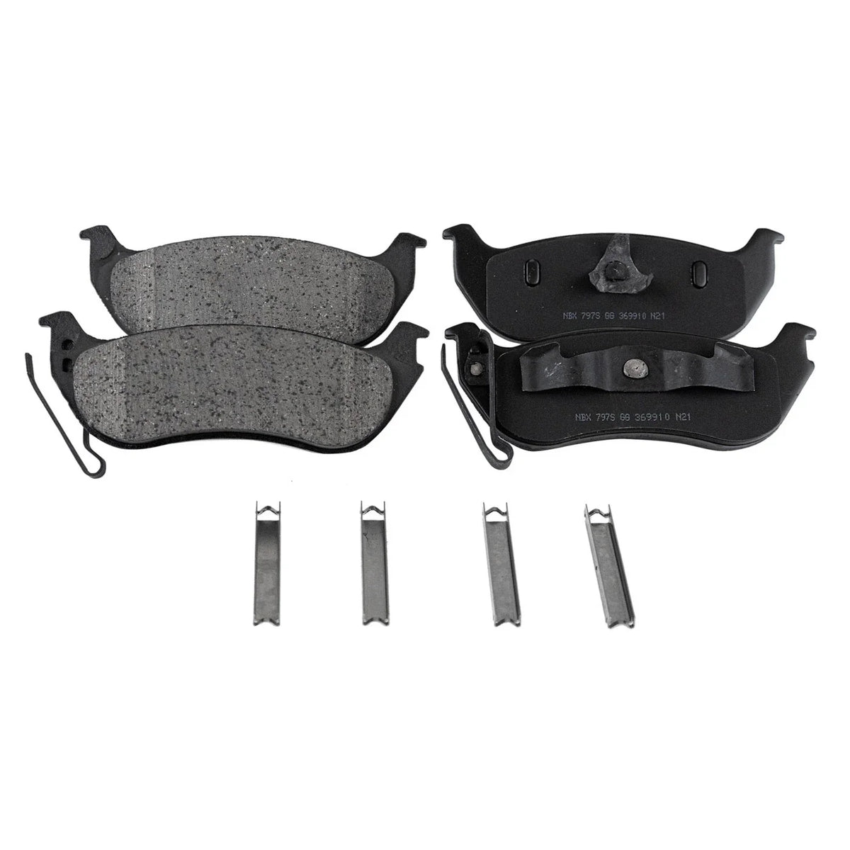 Rear Brake Pad Set for Liberty Jeep RWD (2003-2007)
