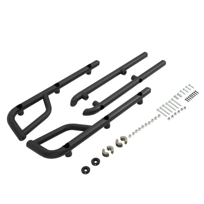 Nerf Bars - Powder Coated Steel in Black for Kawasaki Mule Pro-FXT 2015-2023