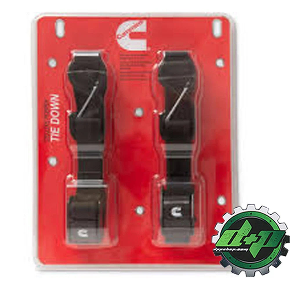 Tie-Downs for Cummins (Custom, Black, 1.18" Width)