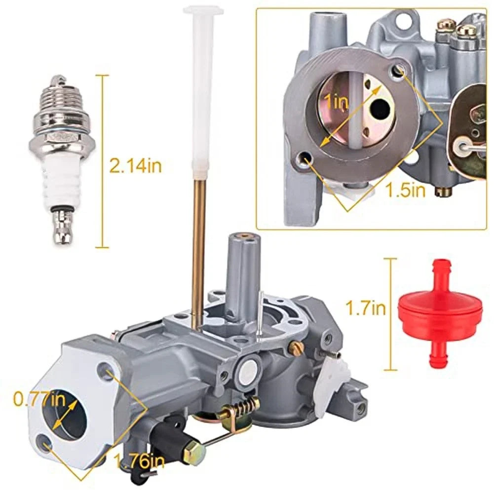 Carburetor for BR&ST Lawn Mower Engines (498298, 495951)