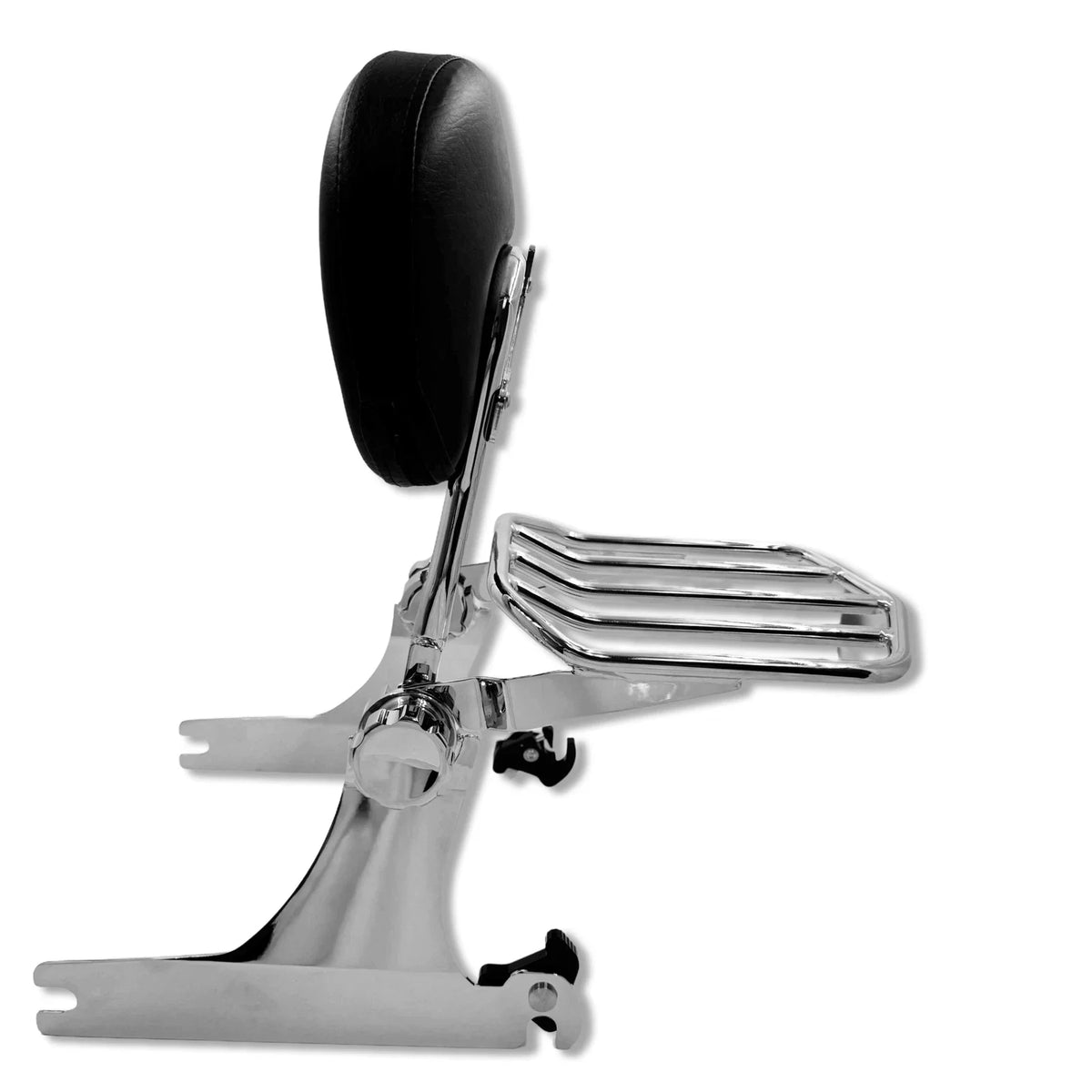 Sissy Bar Rack with Adjustable Backrest for Harley FXST FXSTB FXSTS