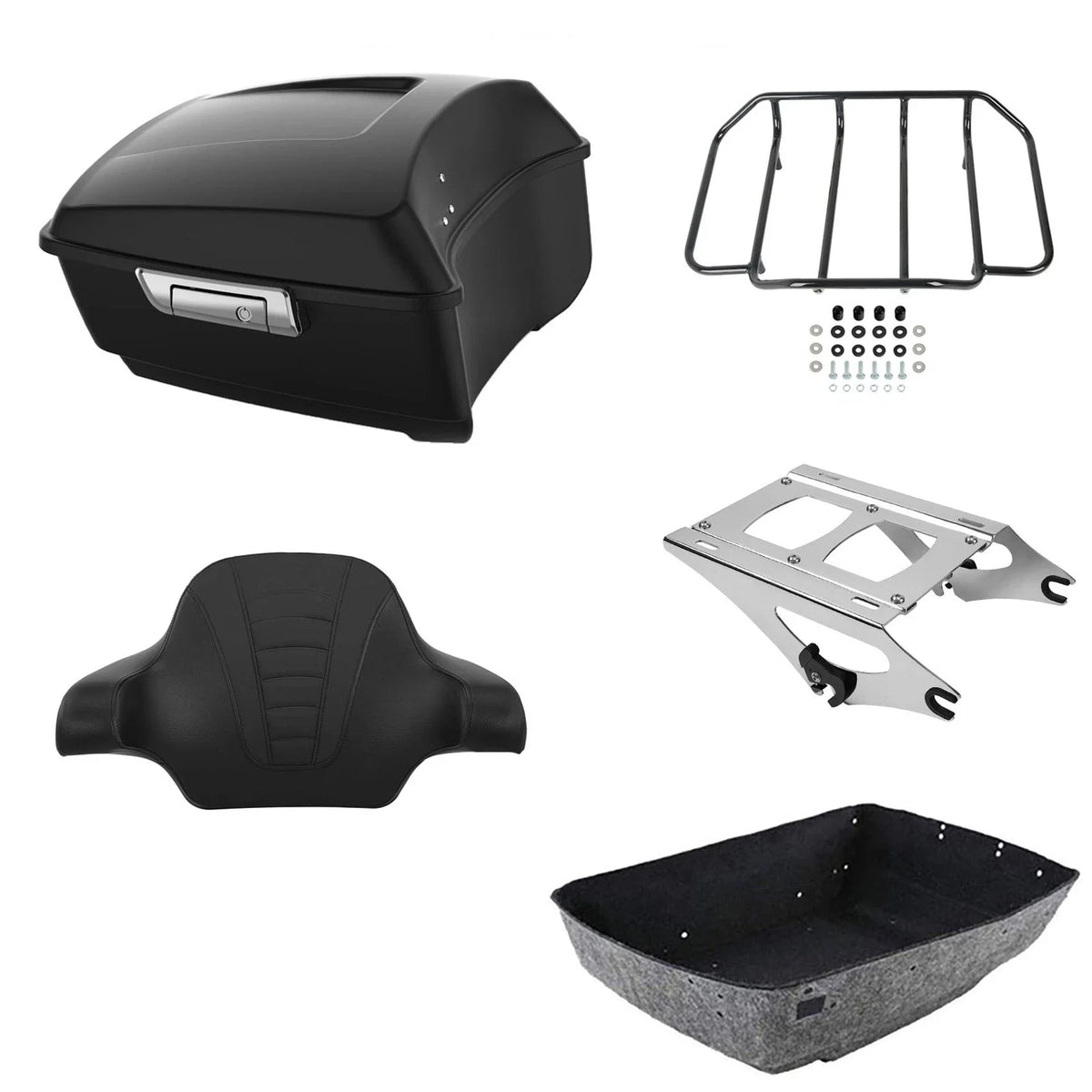 Luggage Rack Backrest for Harley Road Glide 2014 to 2026