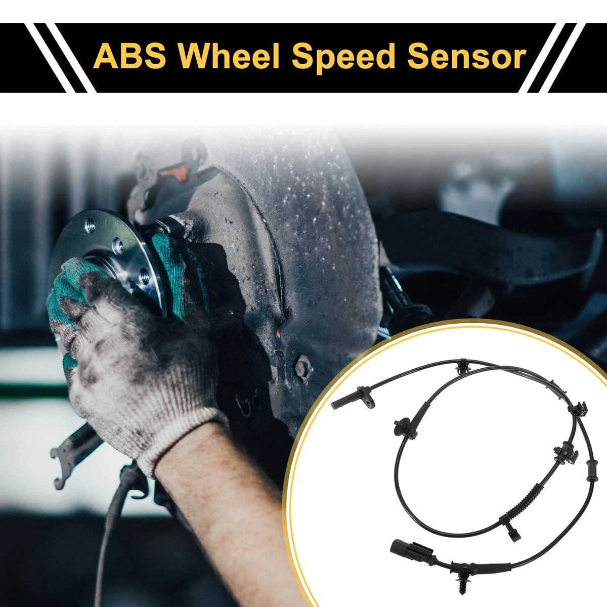 ABS Wheel Speed Sensor for Ford Ranger (2010–2011) Rear Left