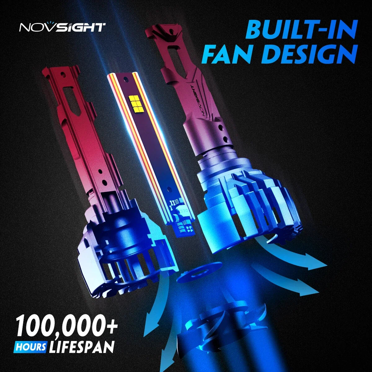 H11 LED Headlight Bulbs for 30000LM Brightness Upgrade
