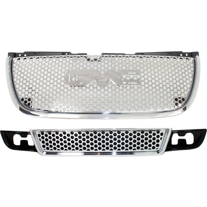 Front Grille for GMC Yukon XL 1500 2500 (2007–2013)