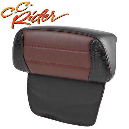 Passenger Chopped Razor Backrest for Harley Touring Electra Glide (2014–2024)