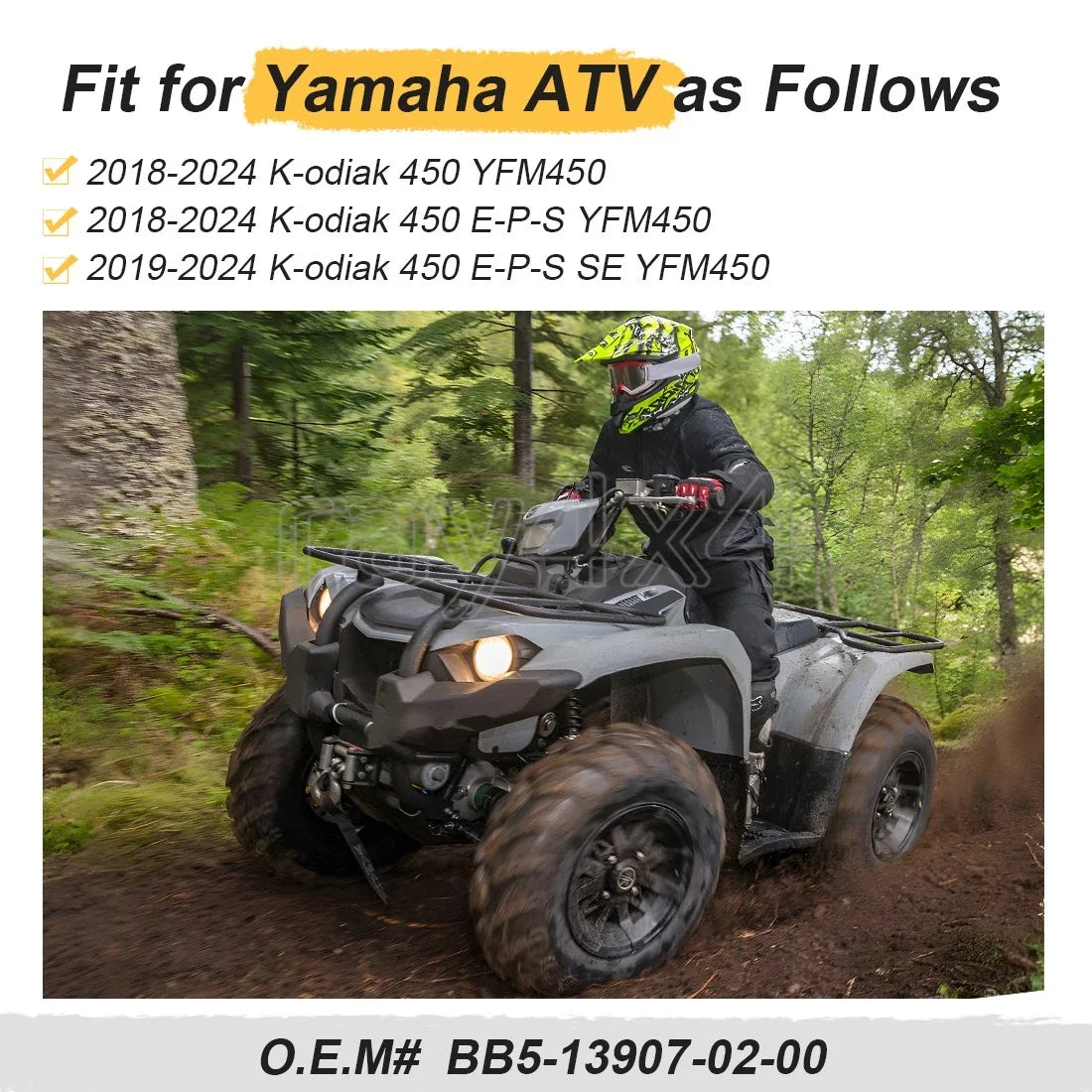 Fuel Pump Assembly for Yamaha Kodiak 450 (2018–2023) BB5-13907-00-00