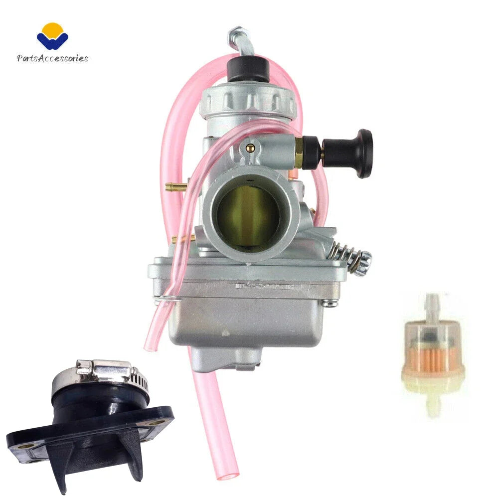 Carburetor with Intake Manifold Boot for Yamaha DT175 (1974–1981)