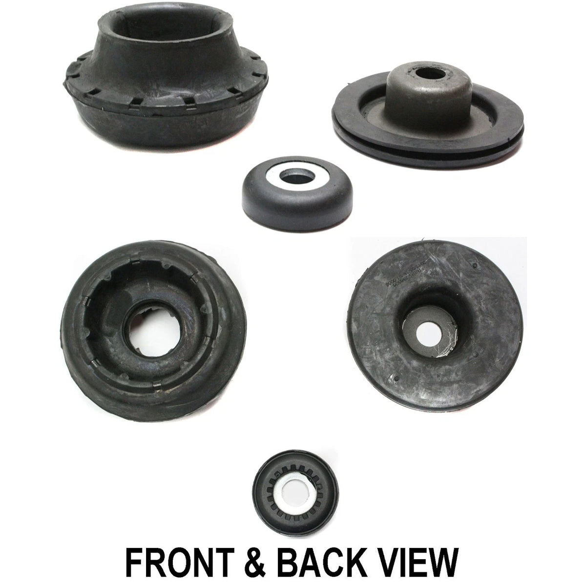 Front Shock and Strut Mount Kit for VW Golf Jetta (1993–1998)