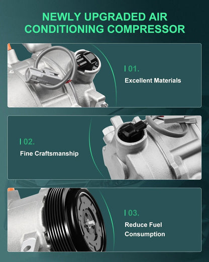 AC Compressor for Caliber (2009-2012) & Compass (2009-2016)