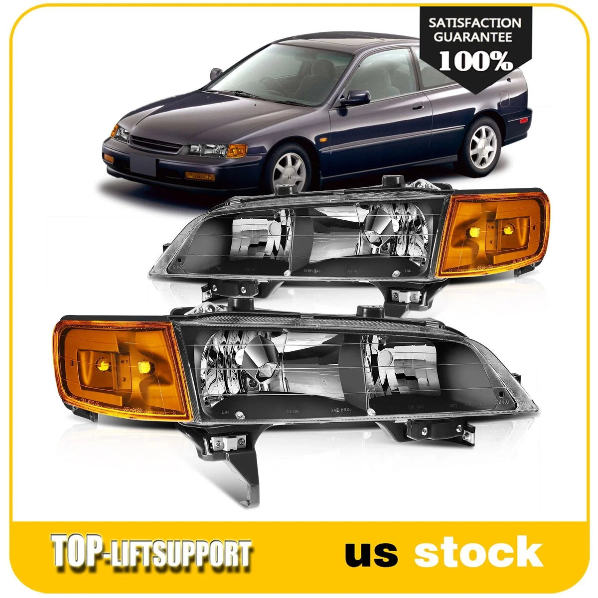 Headlight Assembly for Honda Accord (1994–1997) Xenon