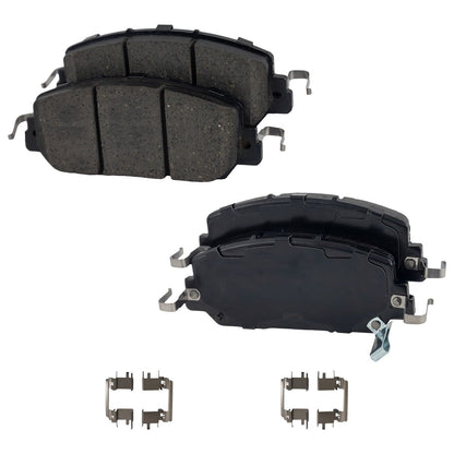 Set of 4 Brake Pads for Honda CR-V (2017–2024)