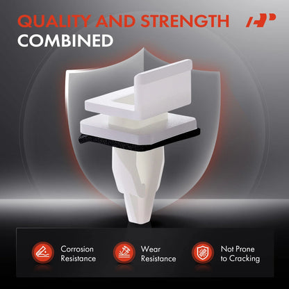 Nylon Clips for Honda Civic Rocker Panel - 30 Pcs