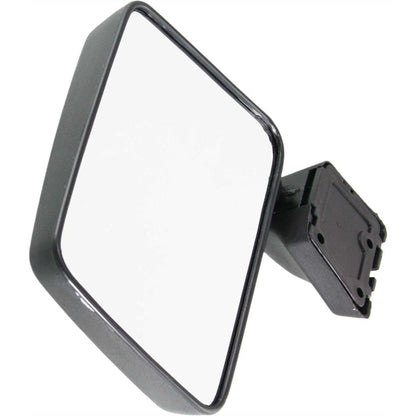 Manual Mirror for Suzuki Samurai (1987–1995) Driver Side Textured Black