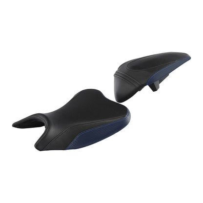 Driver & Passenger Black Seat for Kawasaki Ninja 400 (2018–2023)