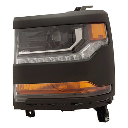 Headlight Kit for Chevrolet Silverado 1500 (2016–2018) LH Assembly HID CAPA