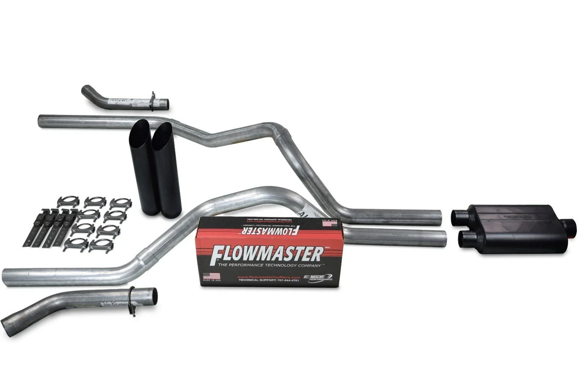 2.5" Dual Exhaust Kit for Dodge Ram 1500 (2009–2018) - Flowmaster Super 44