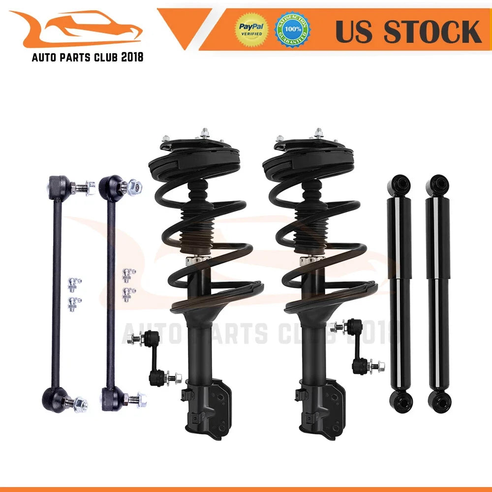 Front Rear Strut Shock Suspension Assembly for Hyundai Sedona (2002–2006)