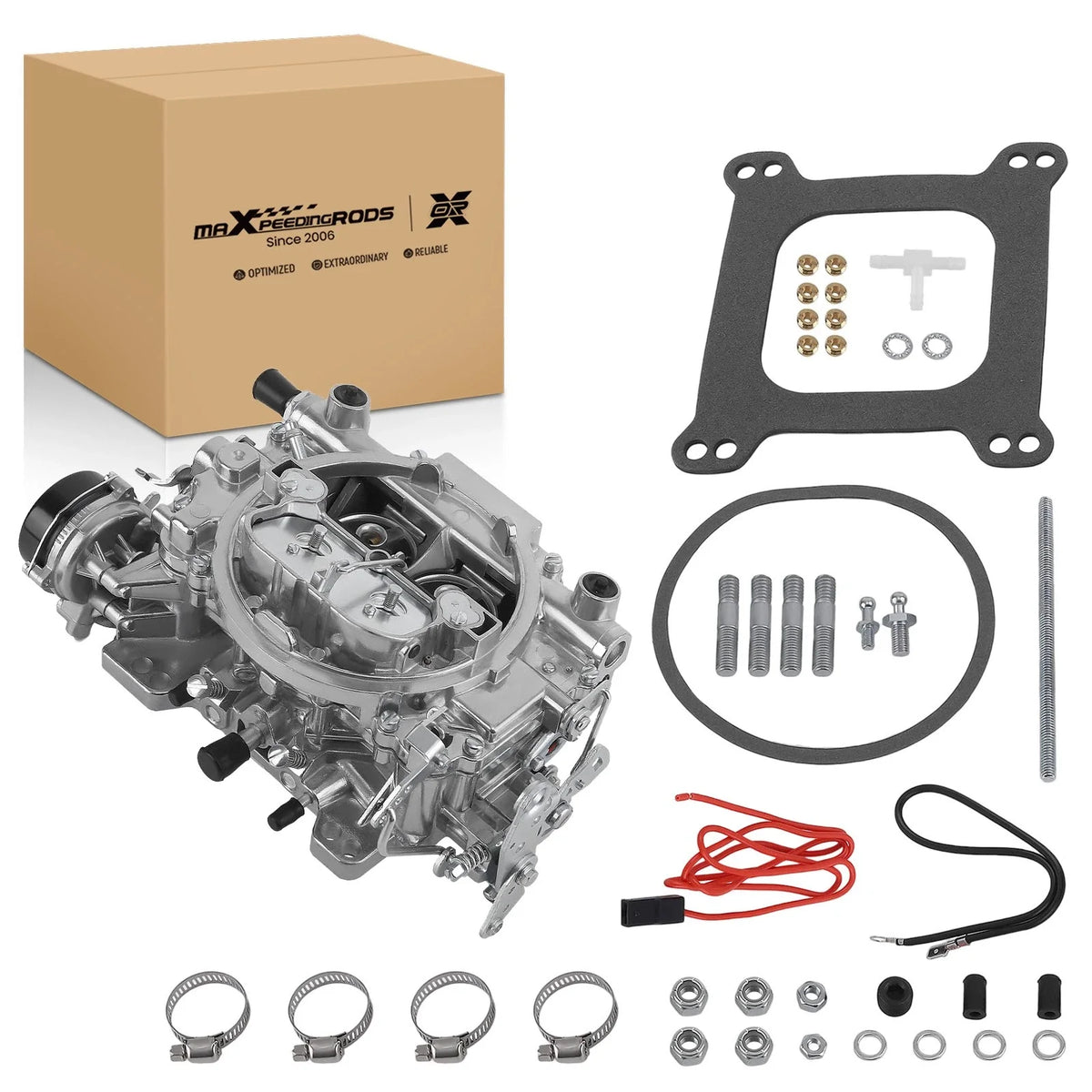 Performer 1403 4 Barrel Carburetor with Electric Choke (500 CFM)
