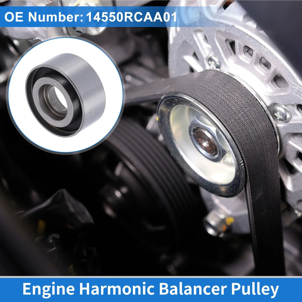 Drive Belt Idler Pulley for Honda Pilot (2005–2014)