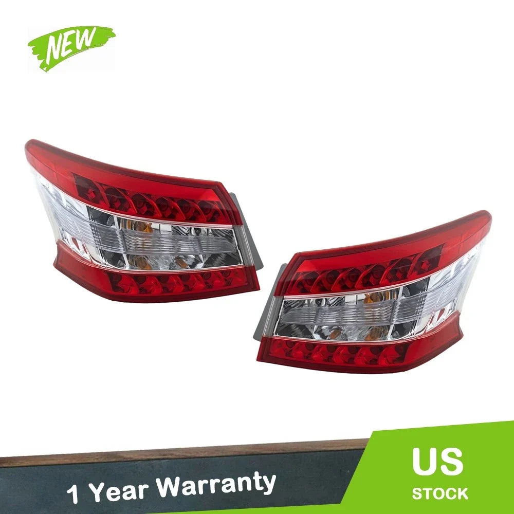 Tail Lights for Nissan Sentra (2013–2015) Outer Left & Right Halogen