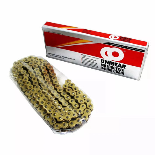 120L Gold O-ring Drive Chain for Honda CRF250, Yamaha TTR250 (2004–2023)
