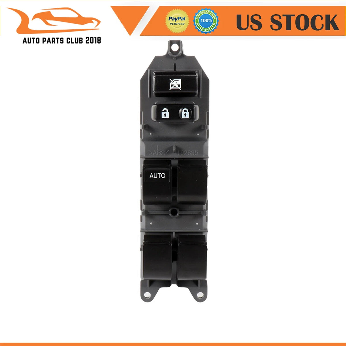 Window Switch for Toyota Highlander (2008–2013) Front Driver Side Auto