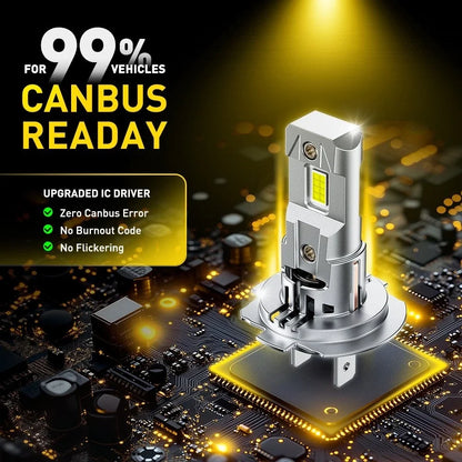 2X H76500K LED Headlight Bulb Kit for