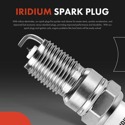 Ignition Coil & Spark Plug Set for Ford Vehicles