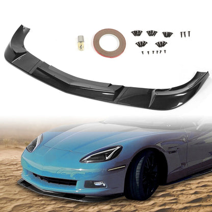 Front Lip Splitter for Corvette Base Models - C6 ZR1 Style (2005–2013)