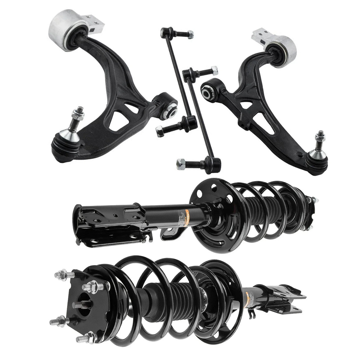 Sway Bar Links, Front Struts, and Control Arms for 2011-2013 Ford Explorer