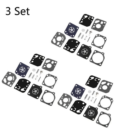 ZAMA RB-29 Carburetor Set of 3 Diaphragm Gasket Kit