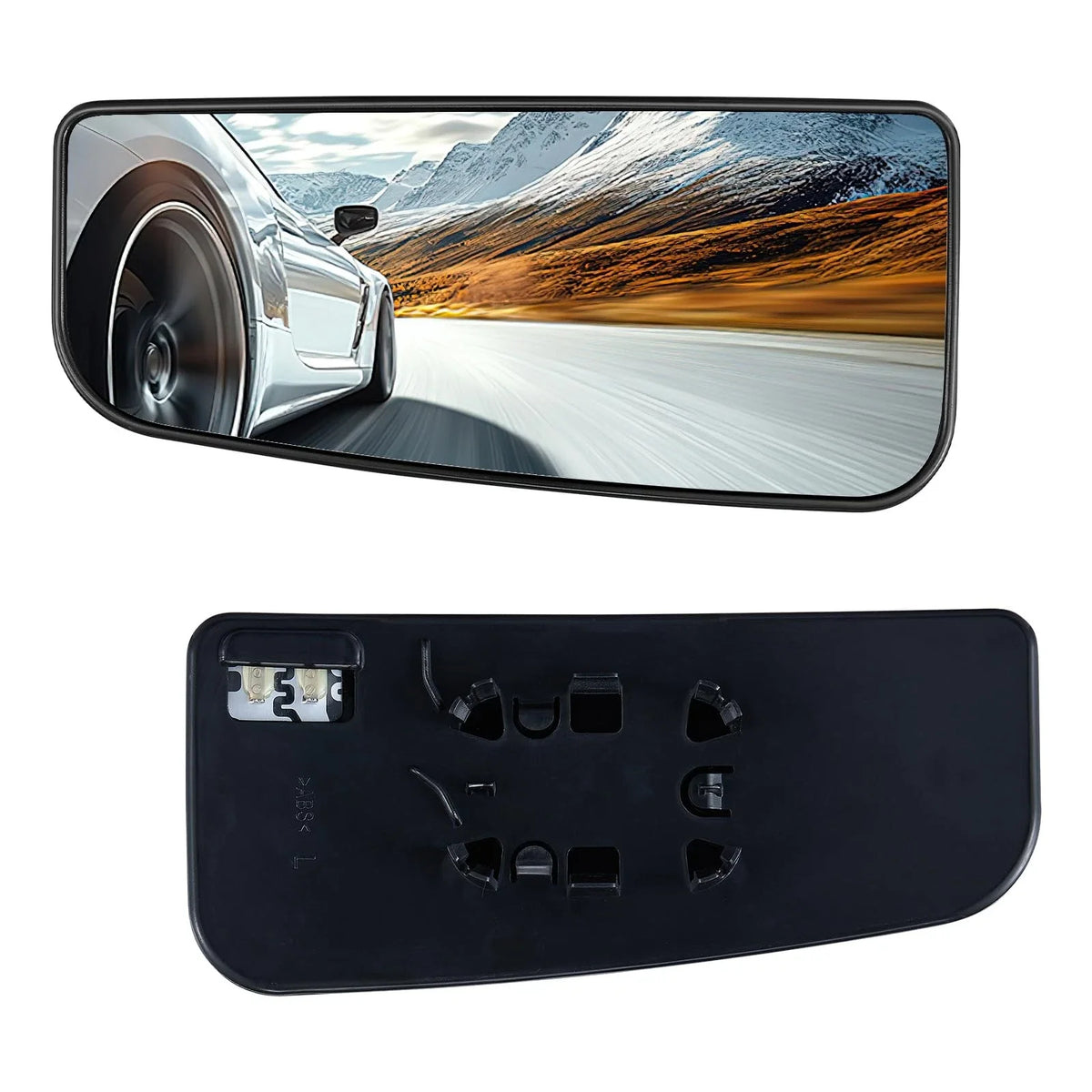 Tow Mirror Glass Left Heated for Ford F-150 2015-2021 & F-450/F-550 2017-2019