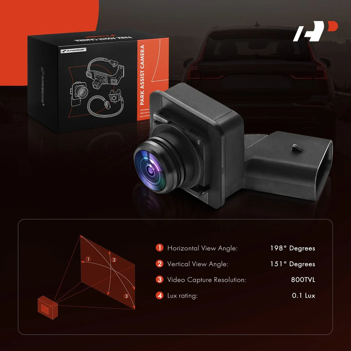Backup Camera for Ford F-150 (2015-2020) Parking Assistance