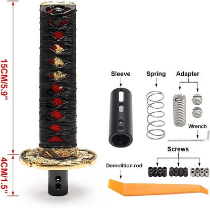 15cm Samurai Sword Gear Shift Knob for All Universal Vehicles