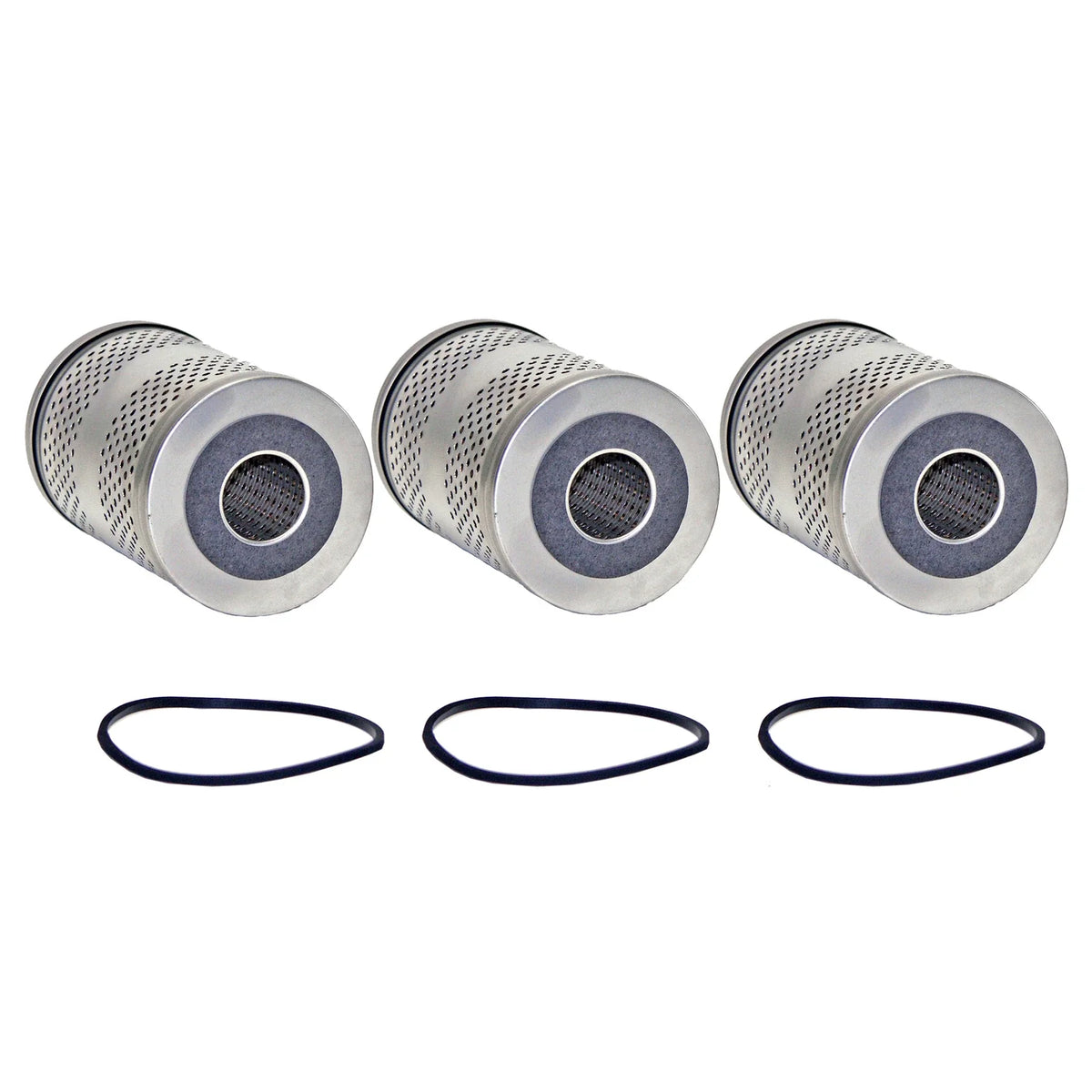 Set of 3 Engine Oil Filters for Chevrolet GMC Iso Studebaker