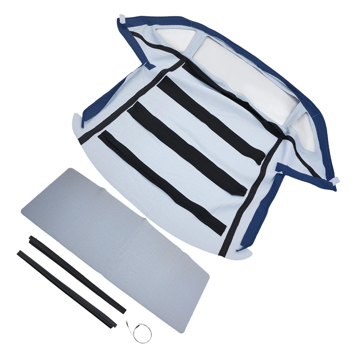 Top Cover Heavy Duty Blue PVC for Mercedes-Benz 450SL R129 (1975-1980)