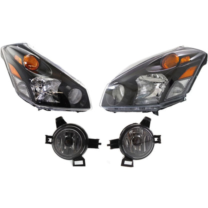 Headlight Kit 4Pc for Nissan Quest (2004–2006) Left & Right