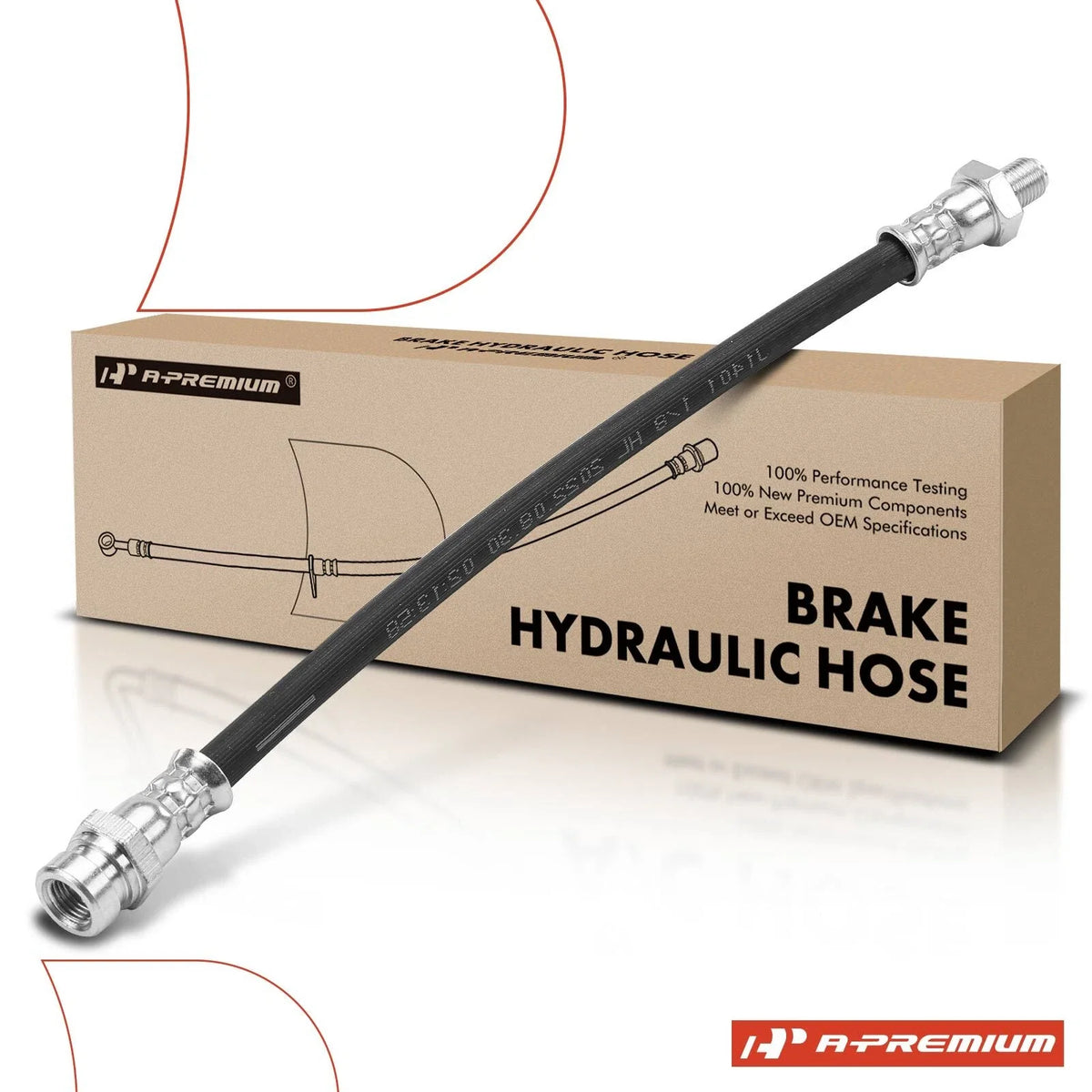 Rear Brake Hydraulic Hose for Hyundai Sonata (1999–2005) Kia Optima (2001–2006)