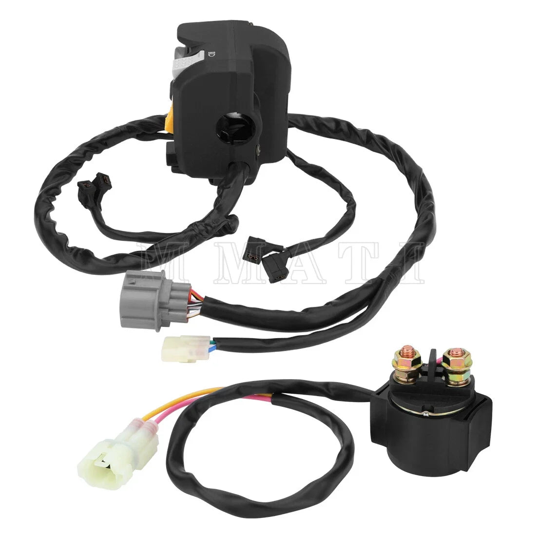 Handlebar Kill Switch & Starter Relay for TRX250TE Recon 250 2007-2020